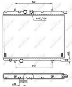 Теплообменник NRF 519524