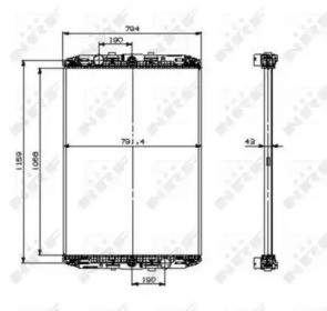 Теплообменник NRF 519541