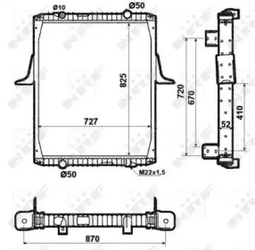 Теплообменник NRF 519706