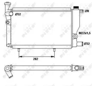 Теплообменник NRF 52024