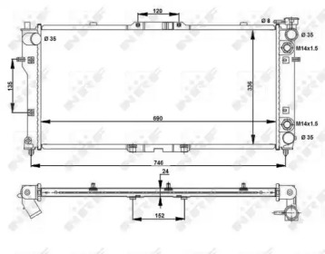 Теплообменник NRF 52027