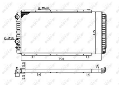 Теплообменник NRF 52062A