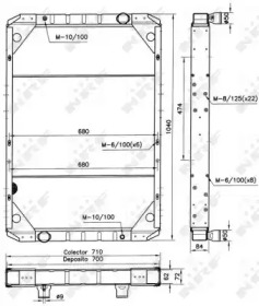 Теплообменник NRF 52078