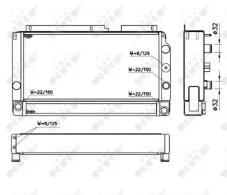 Теплообменник NRF 52080