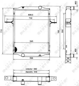 Теплообменник NRF 52085