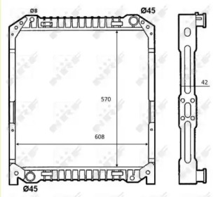 Теплообменник NRF 52096