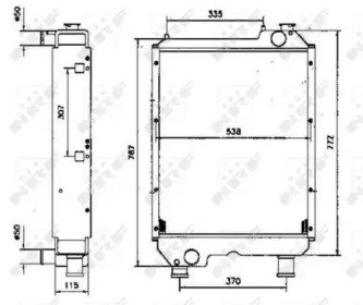 Теплообменник NRF 52107