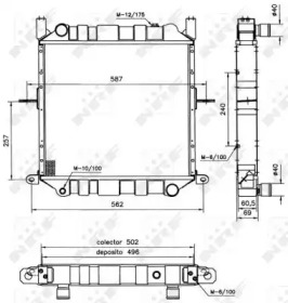 Теплообменник NRF 52125