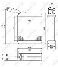 Теплообменник NRF 52134