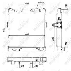 Теплообменник NRF 52141