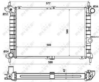 Теплообменник NRF 52142