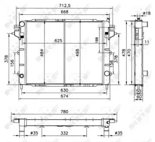 Теплообменник NRF 52144