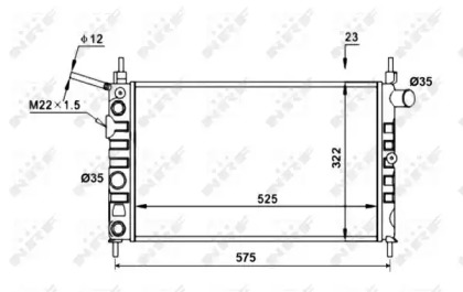 Теплообменник NRF 52156