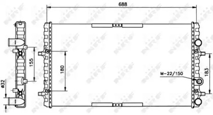 Теплообменник NRF 52160