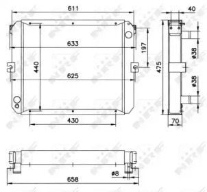 Теплообменник NRF 52202