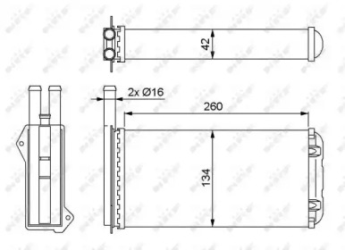 Теплообменник NRF 52220