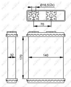 Теплообменник NRF 52230