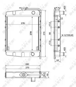 Теплообменник NRF 52293