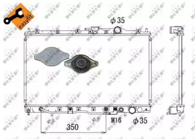 Теплообменник NRF 526658