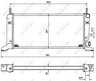 Теплообменник NRF 529500