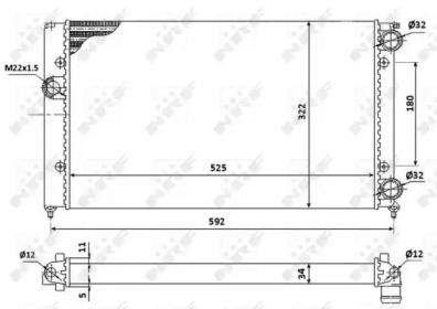 Теплообменник NRF 529501