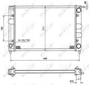 Теплообменник NRF 529505