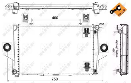 Теплообменник NRF 529509