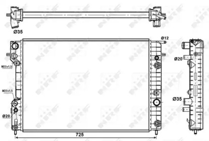 Теплообменник NRF 529689