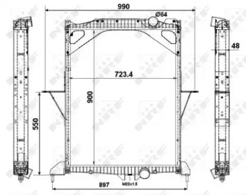 Теплообменник NRF 529701