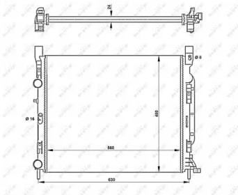 Теплообменник NRF 53002