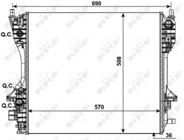 Теплообменник NRF 53012