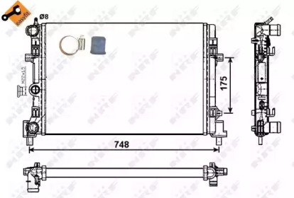 Теплообменник NRF 53024