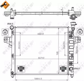 Теплообменник NRF 53031