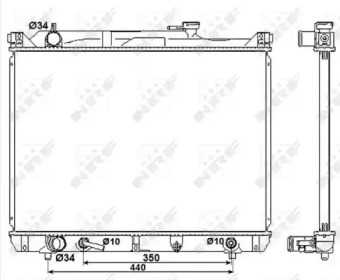 Теплообменник NRF 53037