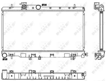 Теплообменник NRF 53038