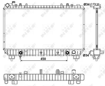 Теплообменник NRF 53049