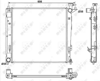 Теплообменник NRF 53054