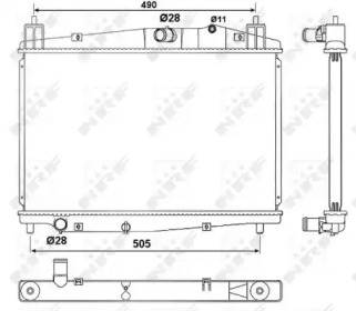 Теплообменник NRF 53059