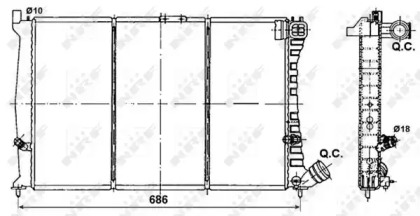 Теплообменник NRF 53085