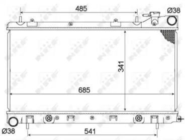 Теплообменник NRF 53095