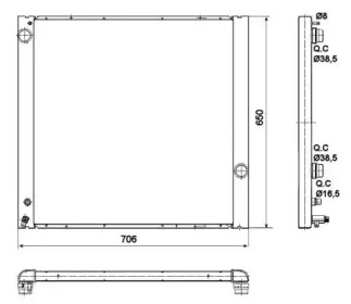 Теплообменник NRF 53099