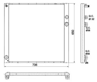 Теплообменник NRF 53100