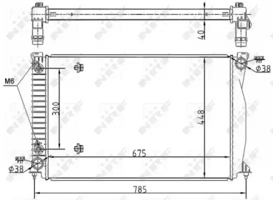 Теплообменник NRF 53105