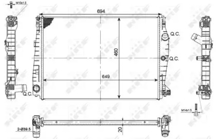 Теплообменник NRF 53114