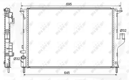 Теплообменник NRF 53118