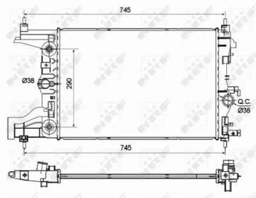 Теплообменник NRF 53122