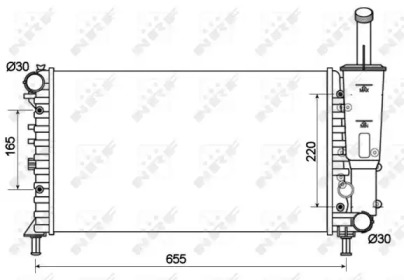 Теплообменник NRF 53124