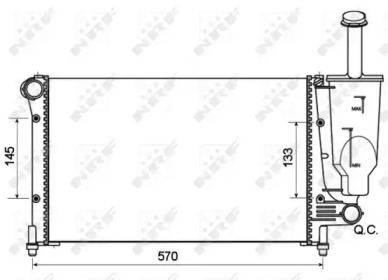 Теплообменник NRF 53128