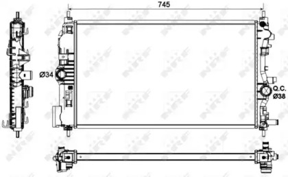 Теплообменник NRF 53129