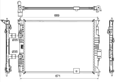 Теплообменник NRF 53133